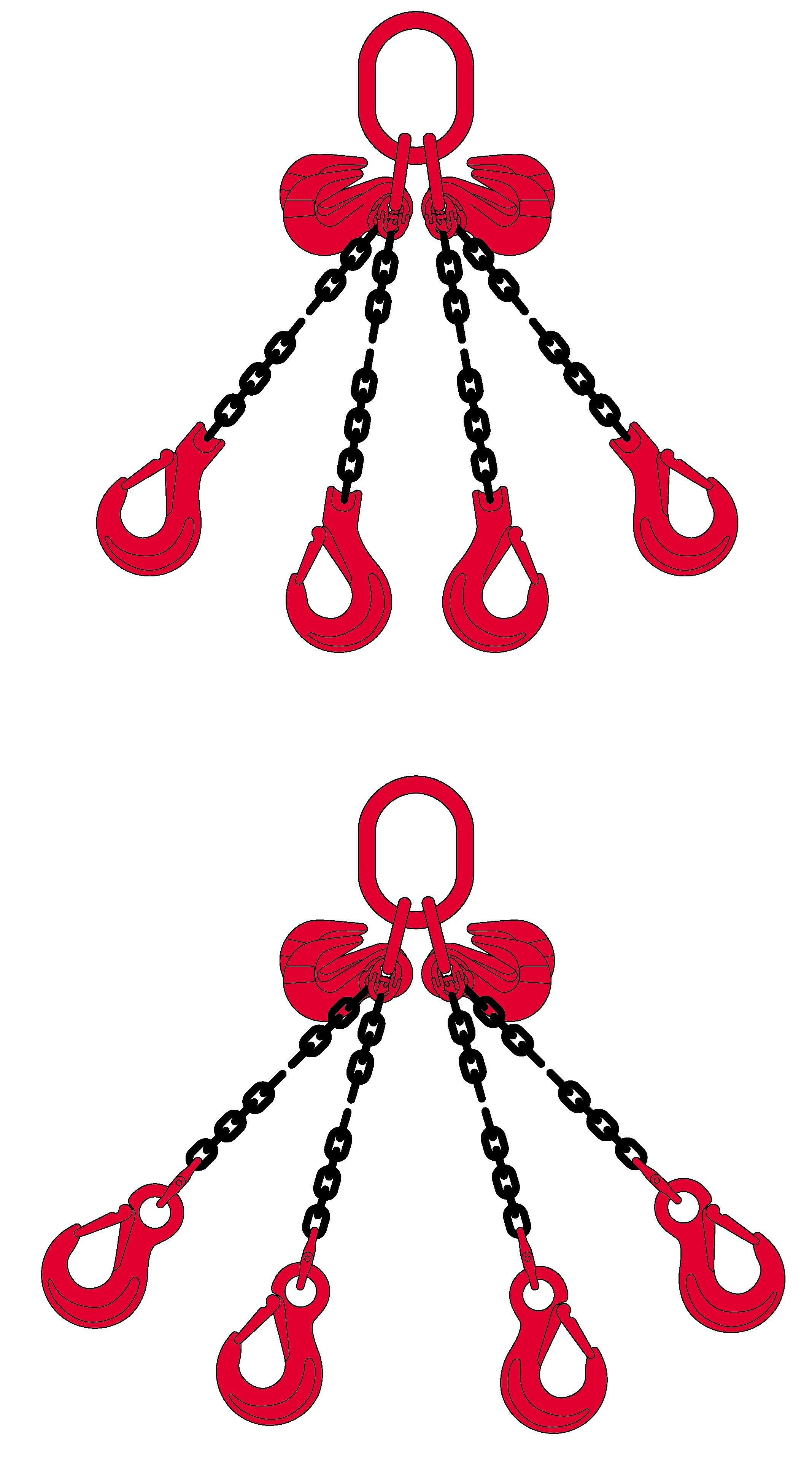 4 Sprong Grade 80 Met Klephaken En Inkorthaken 2