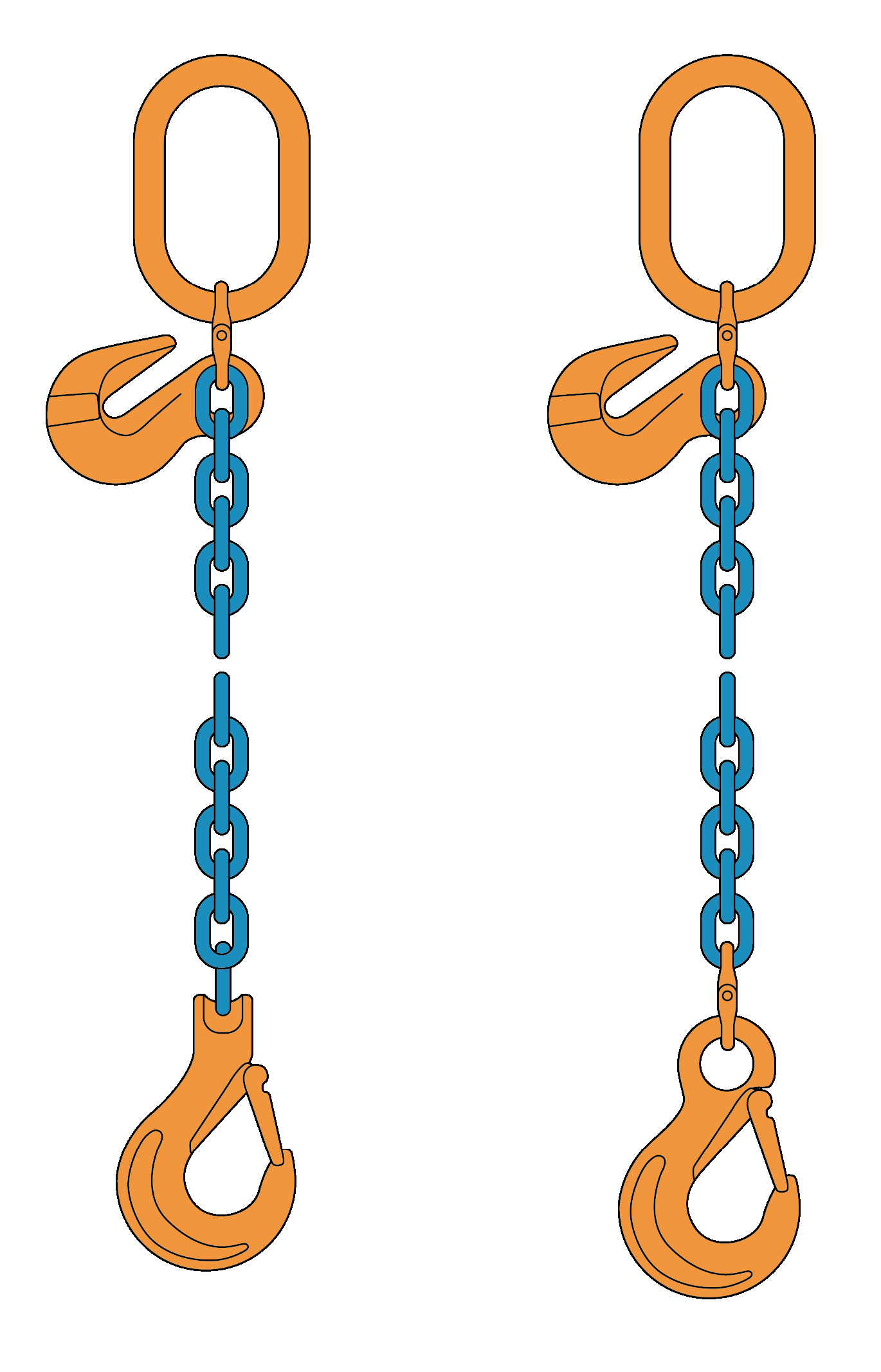 1 Sprong Grade 100 Klephaak Met Inkorthaak 2