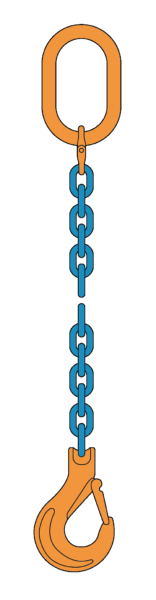 1 Sprong Grade 100 Klephaak Zonder Inkorthaak