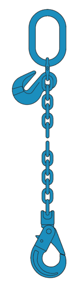 1 Sprong Grade 120 Met Veiligheidshaak En Inkorthaak