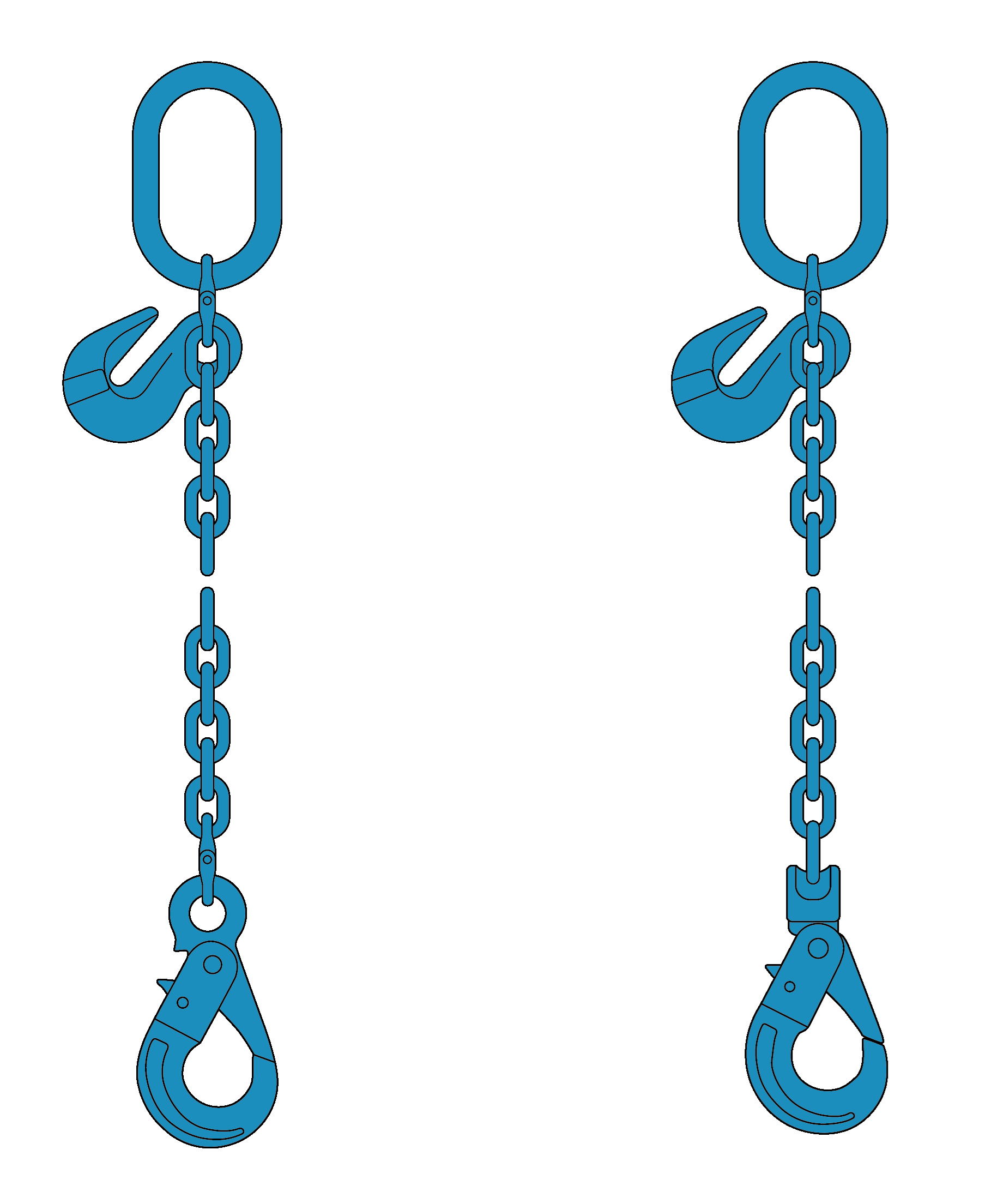 1 Sprong Grade 120 Met Veiligheidshaak En Inkorthaak 2