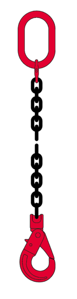 1 Sprong Veiligheidshaak Zonder Inkorthaak