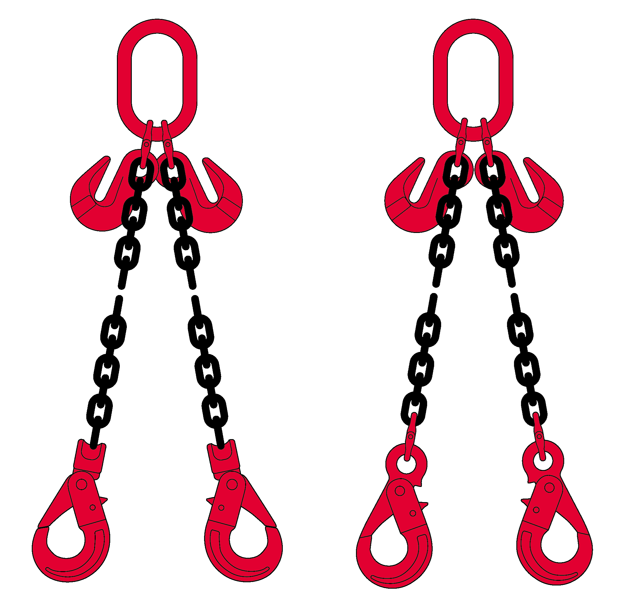 2 Sprong Grade 80 Met Veiligheidshaken En Inkorthaken 2