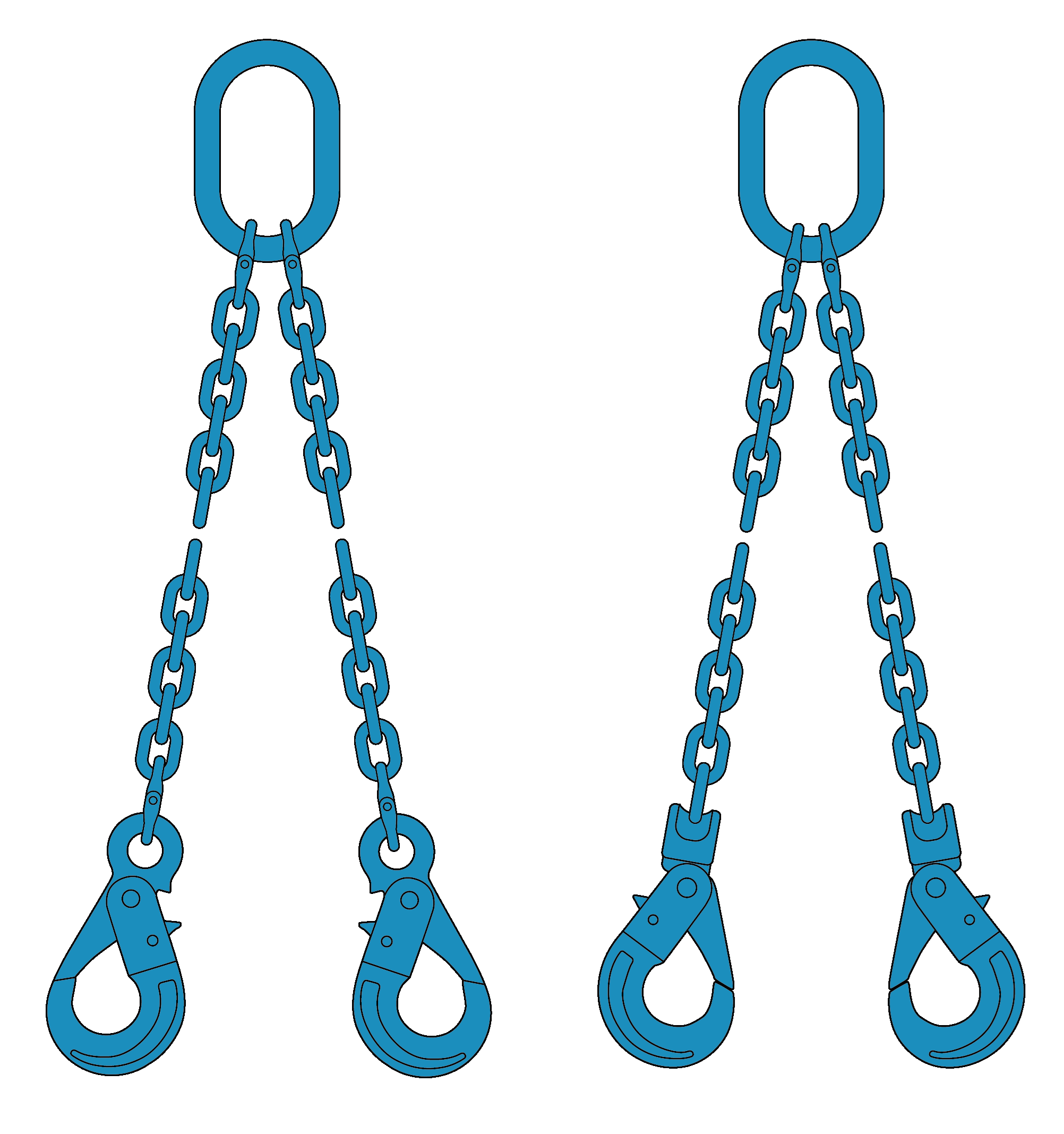 2 Sprong Grade 120 Met Veiligheidshaken 2