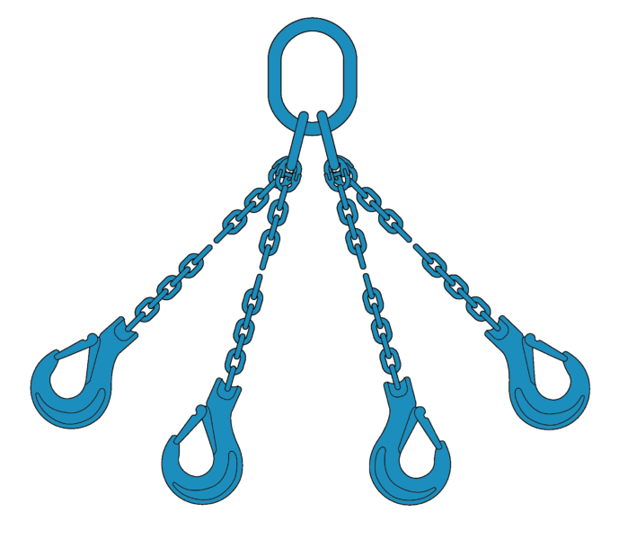 4 Sprong Grade 120 Met Klephaken