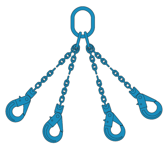 4 Sprong Grade 120 Met Veiligheidshaken